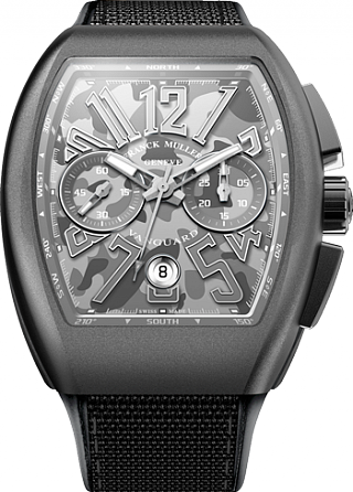 Replica Franck Muller Vanguard Grey Camo watch V 45 CC DT CAMOUGR - Click Image to Close